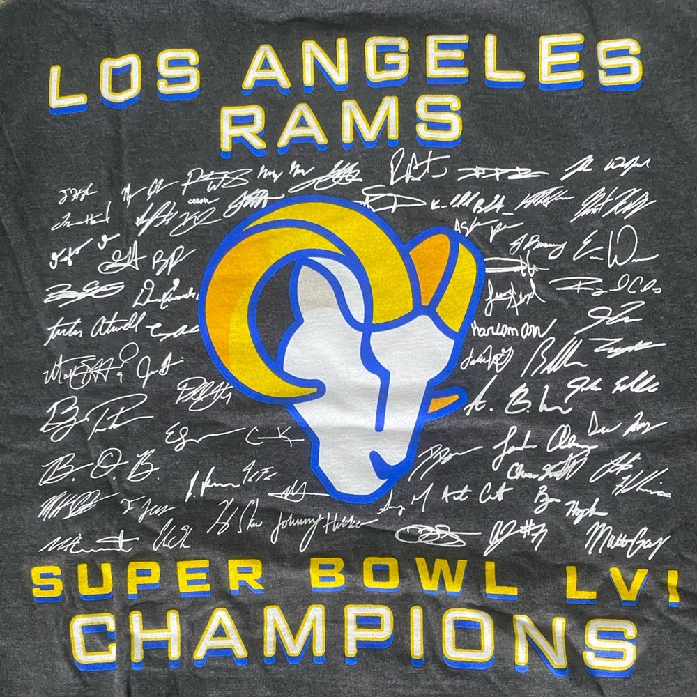 NFL Los Angeles Rams Super Bowl T Shirt - Picture 5 of 5